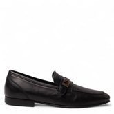 Italian Men Black Leather Shoes #4964